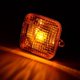 thumbnail image 5 of 1 Pair Orange Lens Turn Signal Indicator Winker Light 12V Fit for Honda CT110 Postie Bikes 1993 1994 1995 1996 1997 1998-2013, 5 of 5
