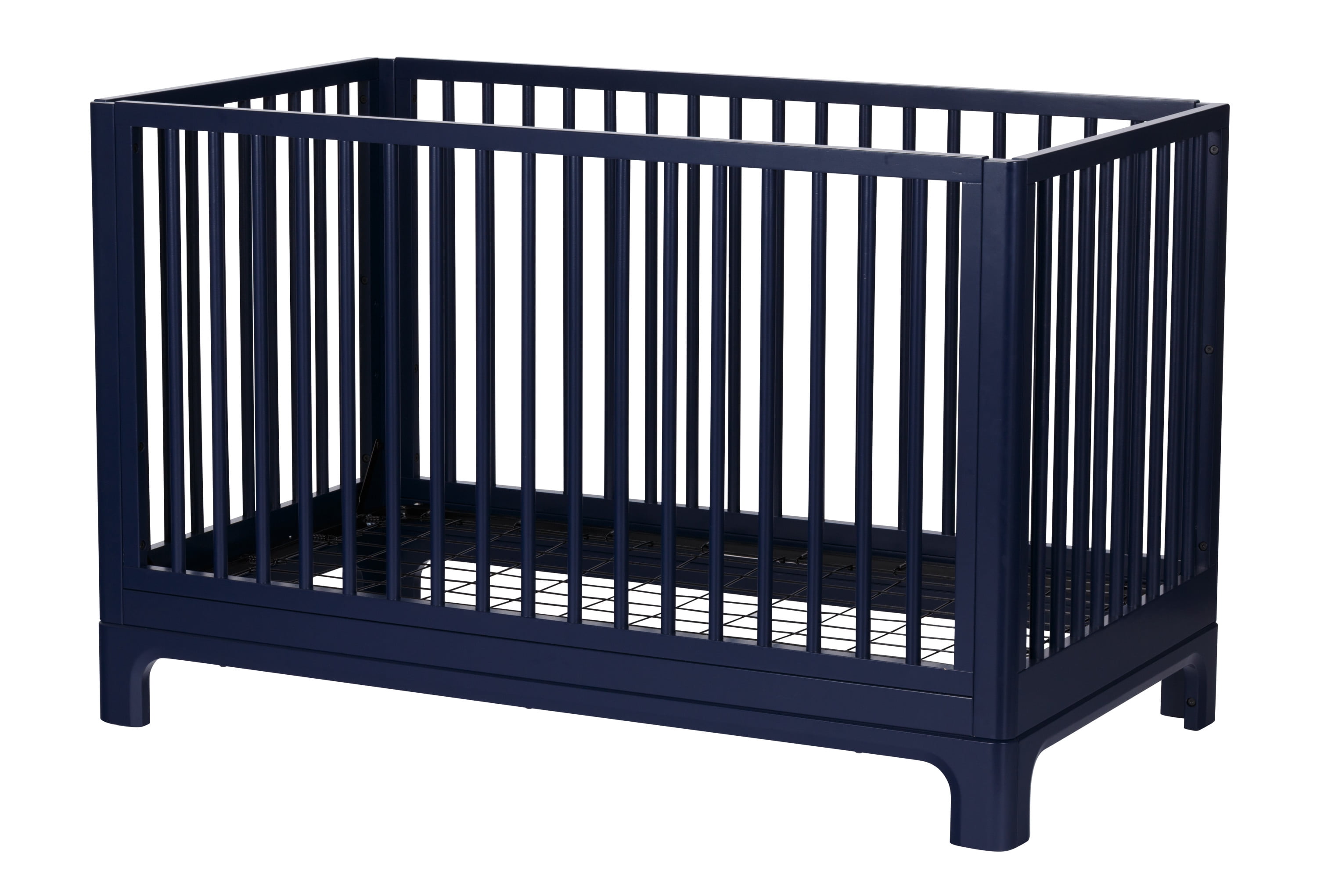 Little Seeds Posey 4-in-1 Convertible Baby Crib , Deep Blue