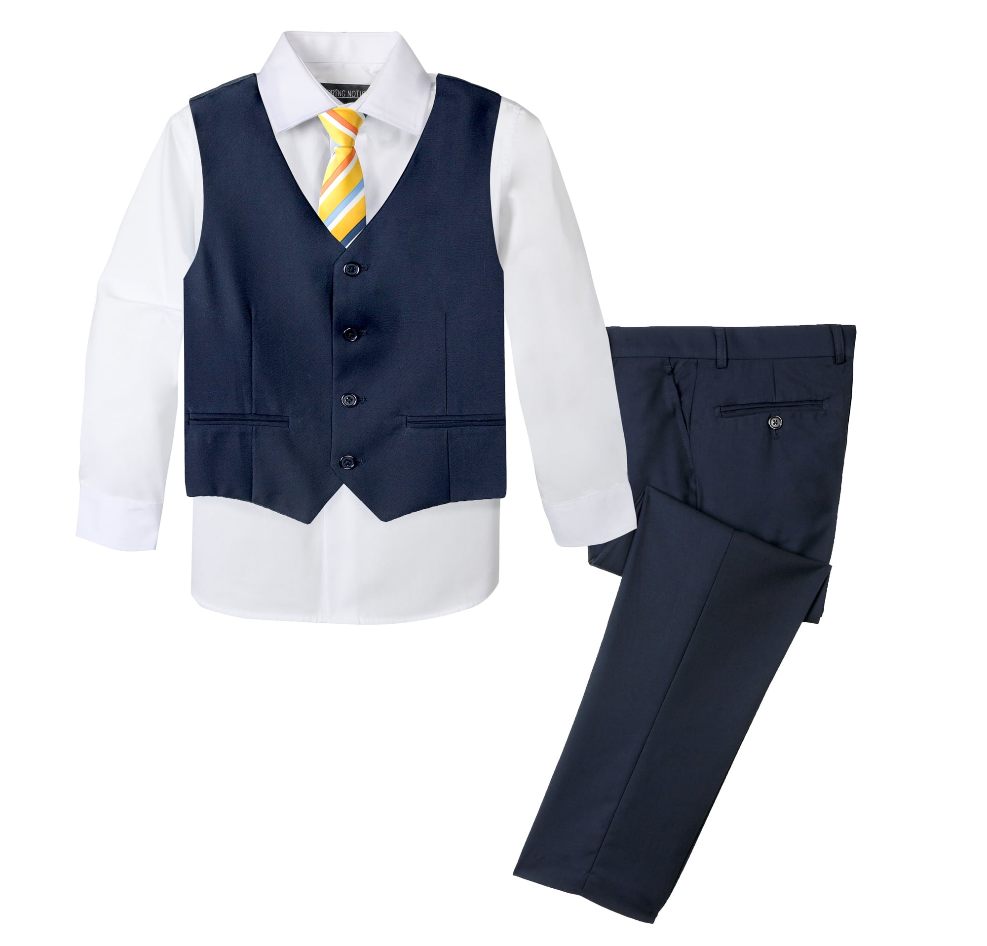 Baby Boys Smart Formal Suit Outfit Set Page Boy Wedding Primark Disney Bow Tie 