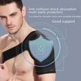 thumbnail image 4 of Adjustable Right Shoulder Support Strap for Sports: Lyca Rubber Foam Protector for Basketball, Badminton, Running, Cycling & Outdoor Activities – Relieves Strain, Stabilizes Joints, and Enhances, 4 of 5