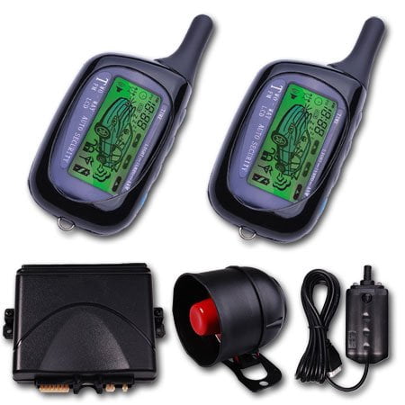 2 Way LCD Sensor Remote Car Alarm System (Best 2 Way Car Alarm)
