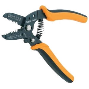 Paladin 7 in Wire Stripper Solid: 10 to 12 AWG, Stranded: 12 to 24 AWG 1117