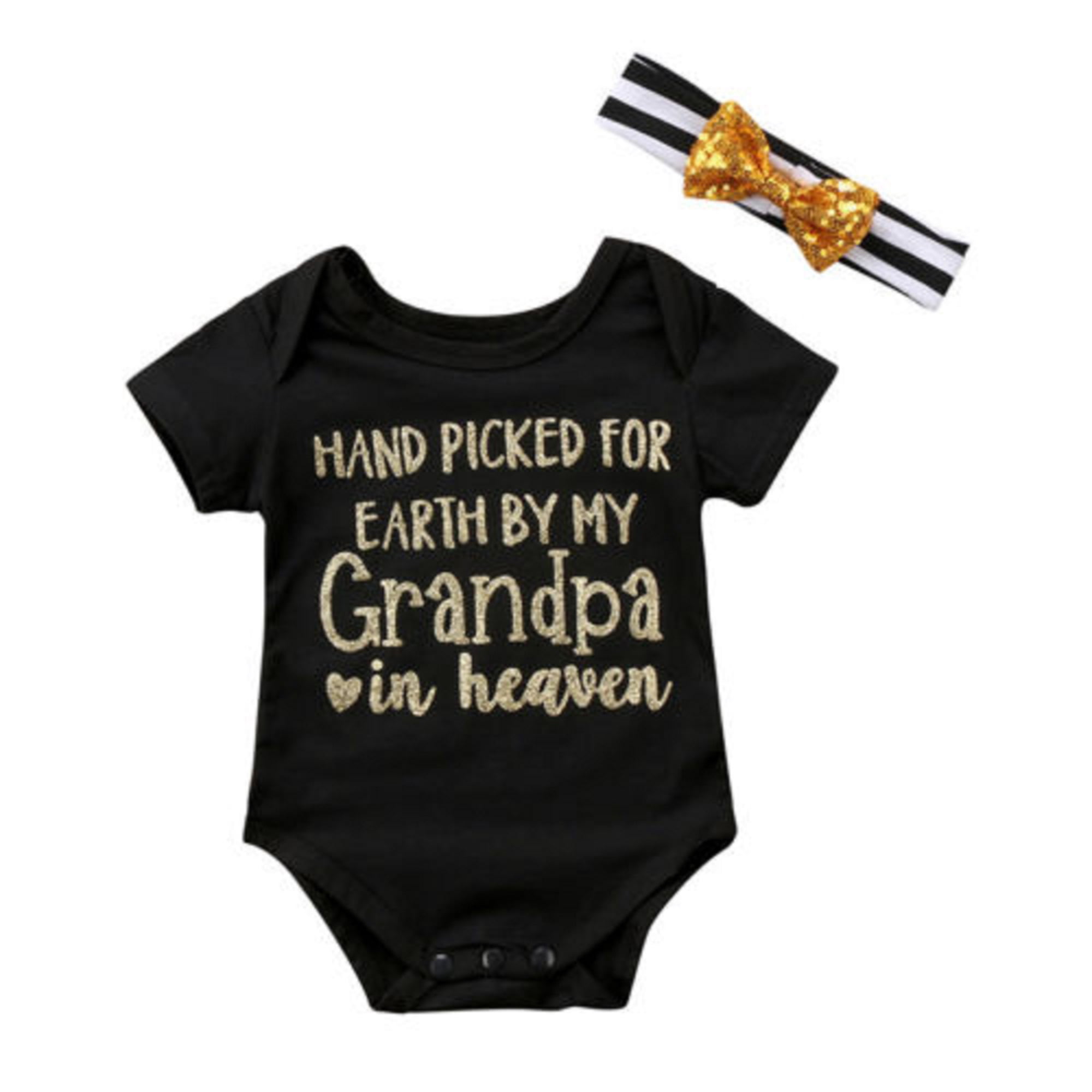 What We Do in The Shadows Newborn Baby Cotton Shortsleeve Bodysuits Jumpsuits Black