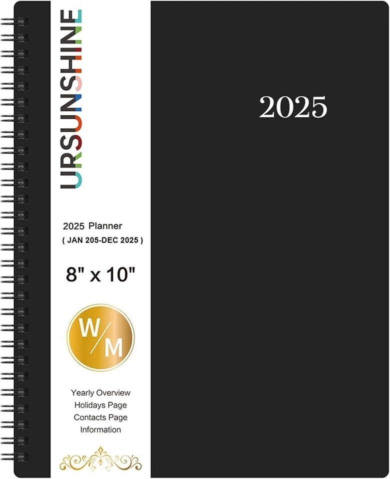 2025 Planner – 2025 Planner Weekly And Monthly, Jan. 2025 - Dec. 2025, 8" X 10"