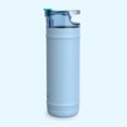 thumbnail image 3 of bubba Water Bottle, 32 Oz, Stainless Steel, Vacuum Insulated Leakproof, DualSip 2-Way Lid, Daydreamin', 3 of 10