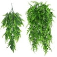 thumbnail image 1 of Plantas artificiales, helecho de Boston, ratán persa, hiedra falsa, enredadera de exterior, plantas de plástico resistentes a los rayos UV, enredaderas, suministros para decoraciones de fiesta de, 1 of 5