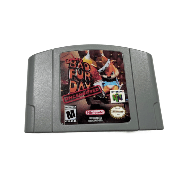 N64 Game USA Version of Conker's Bad Fur Day,for N64 Console