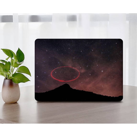 KSK KAISHEK Plastic Hard Shell Cover Only for 2017 - 2014 2013 2012 2011 2010 Released MacBook Air 13" No Touch + Black Keyboard Cover Model: A1369/A1466 Red series 0779