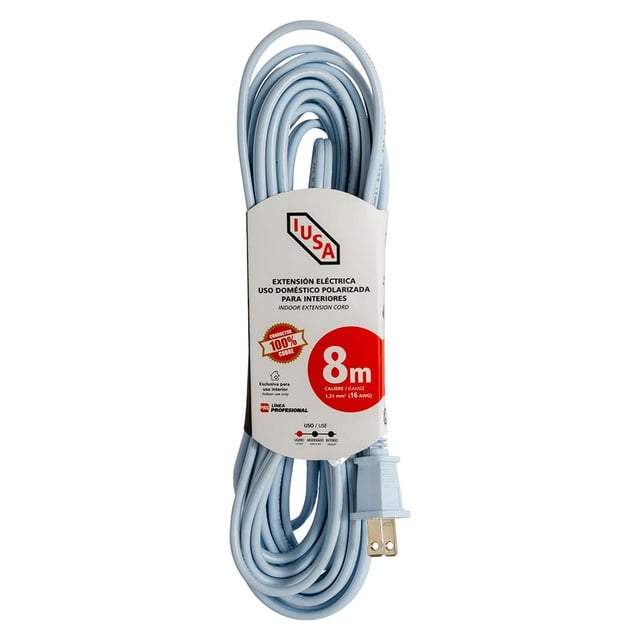 Extensión Blanca Doméstica, IUSA, con Fajilla