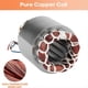 thumbnail image 3 of Motor Vibrador de Hormigón, Vibrador de Hormigón de 30 W, Motor Vibratorio Impermeable de 110 V, 3600 Rpm para Mesa Agitadora, 3 of 5