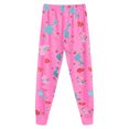 thumbnail image 6 of Hessimy Toddler Boys Girls Spring Summer 2Pcs Long Sleeve Sweatshirt Elastic Waist Pants Sweatsuit, Pullover Casual Set(Hot Pink,7-8 Years), 6 of 7