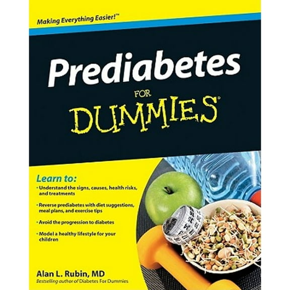 Pre-Owned Prediabetes for Dummies (Paperback 9780470523018) by Dr. Alan L Rubin