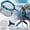 11.8"/30cm Hoop Size 0.8M Blue Pole (Fixed Pole)-Large, variant on Floating Fishing Net For Steelhead Salmon Fly Kayak Catfish Bass Trout Rubber Coated Foldable Landing With Fixed Or Telescoping Pole Handle Gear And Gifts Men