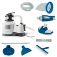 thumbnail image 1 of Intex 2800 GPH Above Ground Pool Sand Filter Pump w/ Deluxe Pool Maintenance Kit, 1 of 12