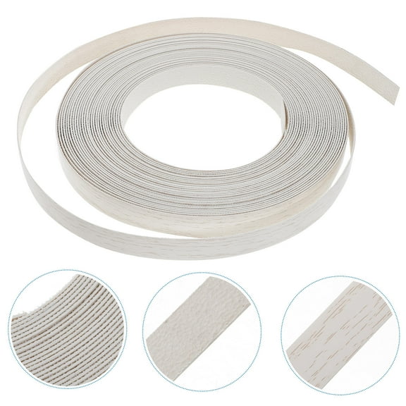 Raindrops  White Veneer Edge Strip Self-adhesive Edging Tape