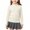 Khaki, variant on StSilkitty Ruffle Mock Neck Sweaters for Girls Long Sleeve Pullover Tops Fall Winter Lightweight Casual Fashion Outfits