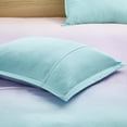 thumbnail image 6 of Mi Zone Glimmer Abstract Twin/Twin-XL Adult Reversible Comforter Set in Aqua with Metallic Glitter, 6 of 6