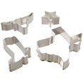 thumbnail image 2 of R&M International 1832 Texas Cookie Cutters, State, Cowboy Boot, Longhorn, Star, 4-Piece Set, 2 of 2