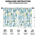 thumbnail image 2 of Blackout Kids Curtains,Pioneer Flower Floral Print Pattern Childrens Insulated Curtains Set Of 2,Bedroom Essentials,Toddler Room Decor 42"x54", 2 of 5