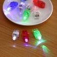 thumbnail image 3 of 5/10pcs Funny Electronic Bright Cartoon Gift Party Favors Glowing Finger Toys Flashing In Dark LED Light Up Luminous Rings 10PCS GLOWING-COLOR RANDOM, 3 of 8