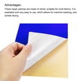 thumbnail image 4 of Unique Bargains Self-Adhesive Velvet Patches Repair Patches Blue 58'x8', 4 of 5