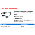 thumbnail image 2 of Automatic Transmission Wire Harness - Compatible with 1993 - 2001 GMC Jimmy 1994 1995 1996 1997 1998 1999 2000, 2 of 2