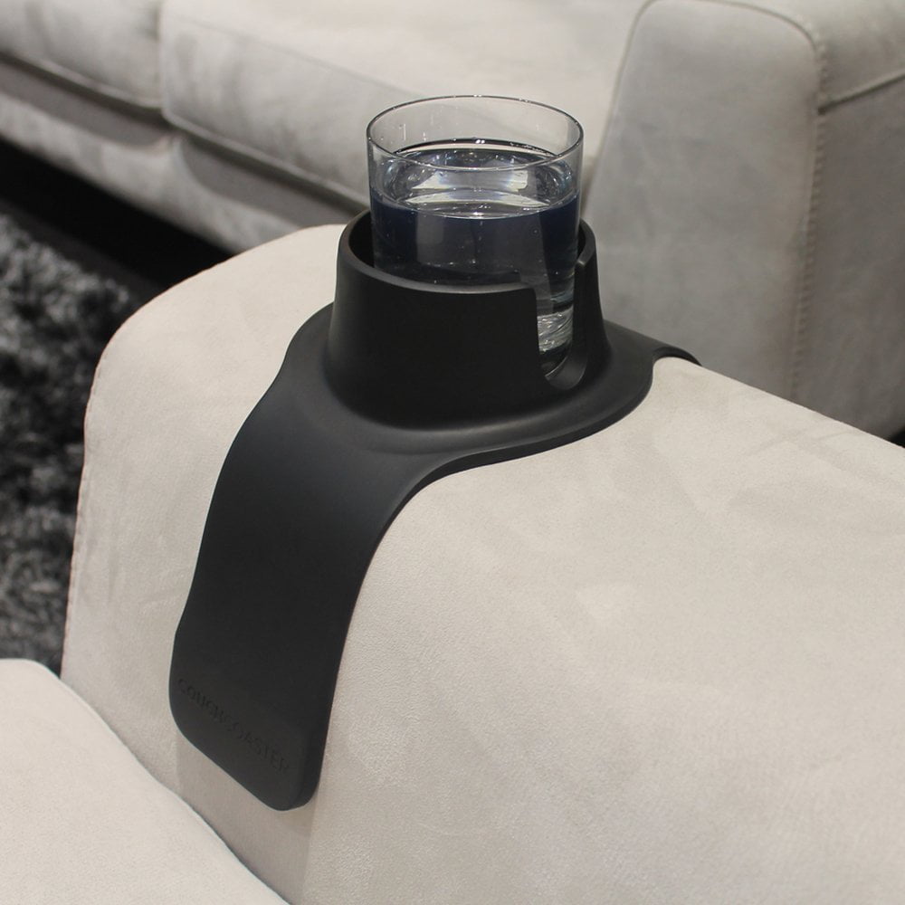 Couch Coaster Grey Ultimate Drink Holder for your Sofa NEW Old Packaging 