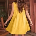 thumbnail image 5 of Yuzhih Summer Dresses for Women Sleeveless Beach Flowy Tank Sundress 2025 Casual Loose V Neck Mini Dress, 5 of 6