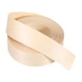 thumbnail image 1 of Biselado Uxcell, cinta de chapa de madera prepegada flexible para biselado de contrachapado con adhesivo termofusible para restauración de muebles de roble blanco 1-1/2 pulgadas x 25 pies, 1 of 7