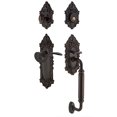 thumbnail image 2 of Nostalgic Warehouse Victorian Plate C Grip Entry Set Manor Lever in Timeless Bronze, 2 of 3