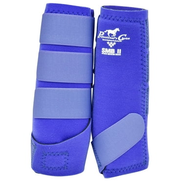 Professional's Choice SMBII Sports Medicine Boots - Neoprene Horse Boots with UltraShock Lining & 360-Degree Protection Purple / Medium