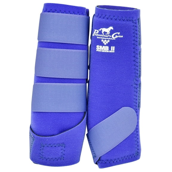 Professional's Choice SMBII Sports Medicine Boots - Neoprene Horse Boots with UltraShock Lining & 360-Degree Protection Purple / Medium