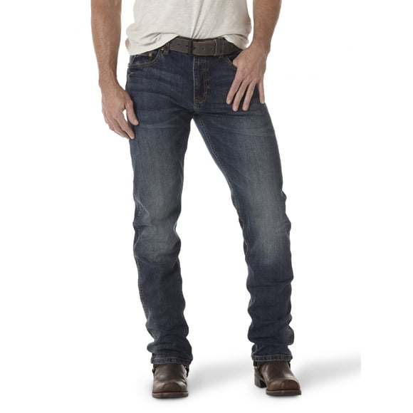 Wrangler Jean Rétro pour Homme à Coupe Ajustée et Jambe Droite, Bozeman, 35x34