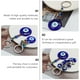 thumbnail image 4 of Turco Diablo Azul Ojos Llavero Colgante Ornamento Llavero de corona azul, 4 of 4