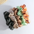 thumbnail image 5 of 5PCS Large Satin Scrunchies Silk Oversized Scrunchie for Thick long Hair Scrunchy Bobbles Hair Ties Jumbo for Women Girls, 5 of 7
