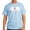 Light Blue, variant on - This Is My Happy Face. Ash Grey T Shirt - Men's Classic Graphic T-Shirt