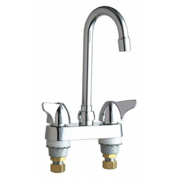 Chicago Faucet Gooseneck,Chrome,Chicago Faucets,1895 1895-ABCP