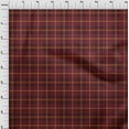 thumbnail image 3 of oneOone Cotton Cambric Fabric Tartan Check Print Fabric By Yard 56 Inch Wide, 3 of 4