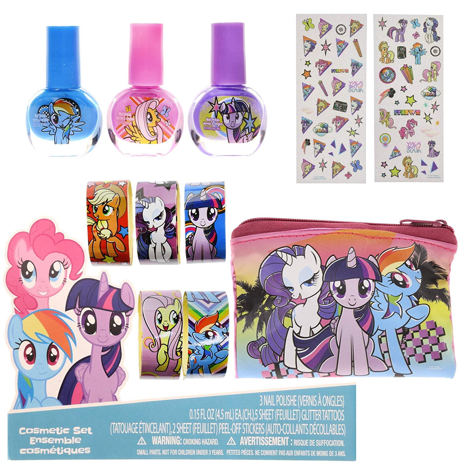 Beauty Accessories - My Little Pony - Cosmetic Set on Card New MP0060SA