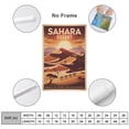 thumbnail image 2 of Embrace The Journey Find Your Strength Sahara Desert Retro Travel Poster Vintage Inspirational Wall Art Print for Study Room Office Living Room Print Poster, 2 of 8