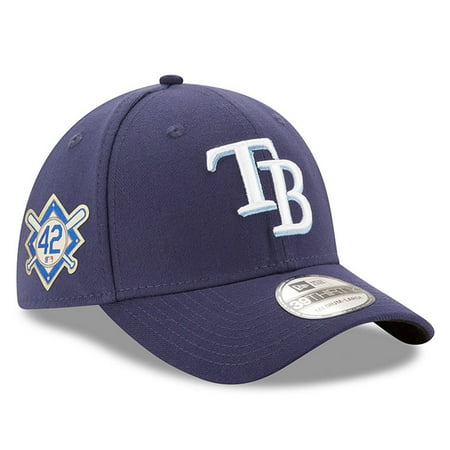 - Tampa Bay Rays New Era Jackie Robinson Day 39THIRTY Flex Hat - Navy
