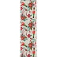 thumbnail image 2 of Addison Rugs Chantille Indoor/Outdoor Transitional Holiday Nutcracker Ivory Machine Washable Runner Rug, 2'3" x 7'6", 2 of 7