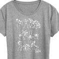 thumbnail image 3 of Corpse Bride - Bones Dancing the Scare Away - Women's Short Sleeve Graphic T-Shirt, 3 of 5