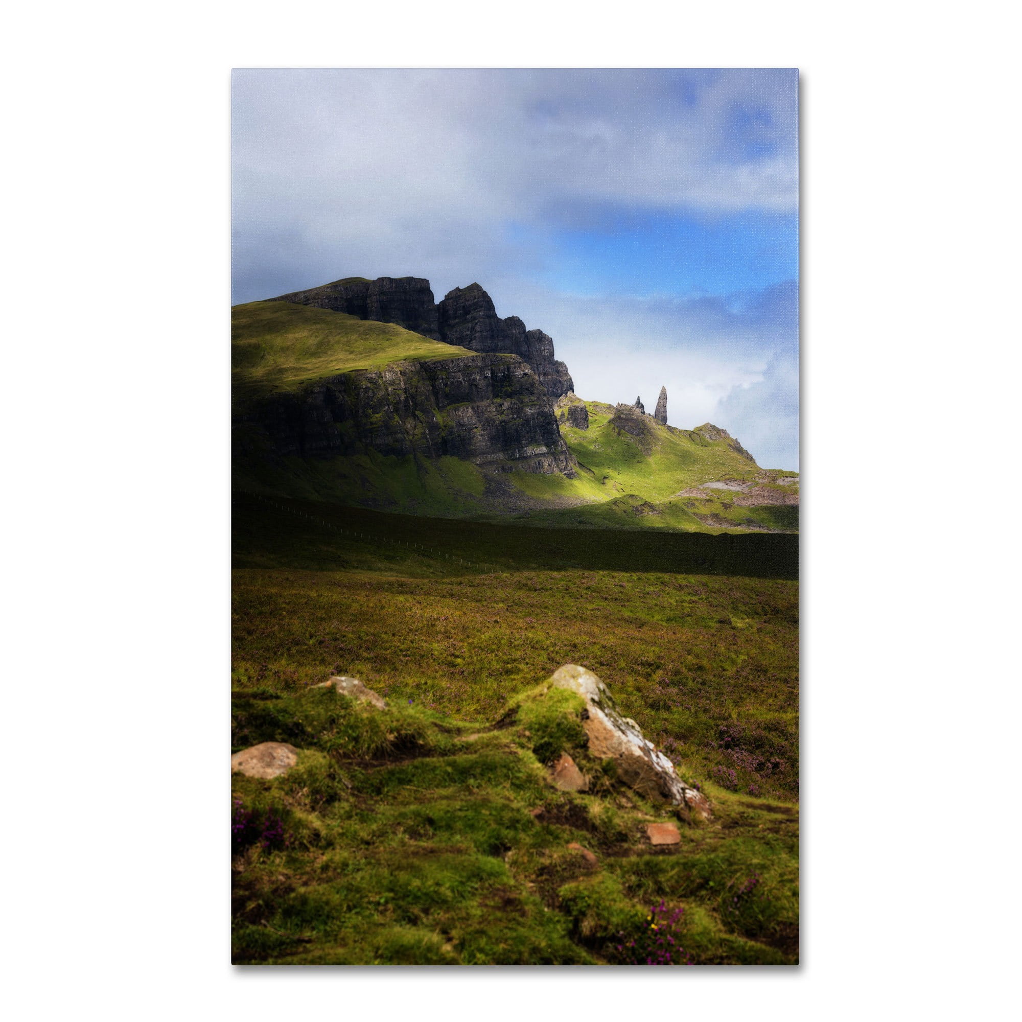 Trademark Fine Art "Old Man of Storr" Canvas Art by Philippe Sainte-Laudy