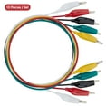 thumbnail image 4 of WGGE WG-026 10 Pieces and 5 Colors Test Lead Set & Alligator Clips,20.5 inches (2 Pack), 4 of 7