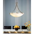 thumbnail image 6 of Possini Euro Design Deco Brushed Nickel Pendant Chandelier 24 1/4" Wide Modern White Marbled Bowl Glass 5-Light Fixture for Dining Room Kitchen Island, 6 of 6