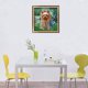 thumbnail image 4 of Kit de bordado de punto de cruz de perro encantador de pintura de diamante de taladro completo DIY 5D Likrtyny decoración de arte, 4 of 9