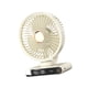 thumbnail image 5 of Ventilador de mesa portátil con 5 velocidades, pantalla digital ajustable, recargable y ligero. Blanco, 5 of 9