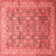 thumbnail image 1 of Ahgly Company Indoor Square Persian Red Traditional Area Rugs, 4' Square, 1 of 4