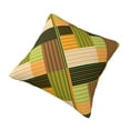 thumbnail image 3 of YFYANG Square Decorative Throw Pillow Case (Without Pillow Insert), Vintage Abstract Stripe Graffiti Bedroom Sofa Car Cushion Cover, 12"x12", 3 of 9